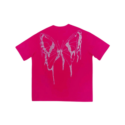 ダイヤモンド・バタフライTシャツ　dp1015