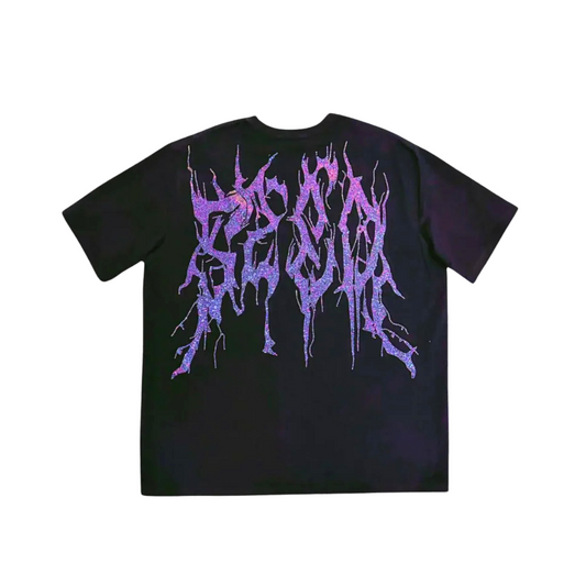 サンダー ラインストーン プレミアムTシャツ　dp1014