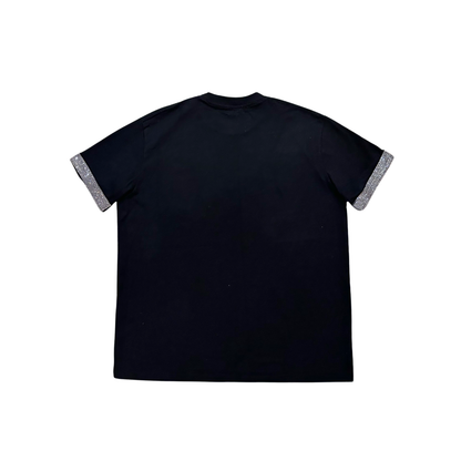 ラインストーンポケット ストリートTシャツ　dp1044