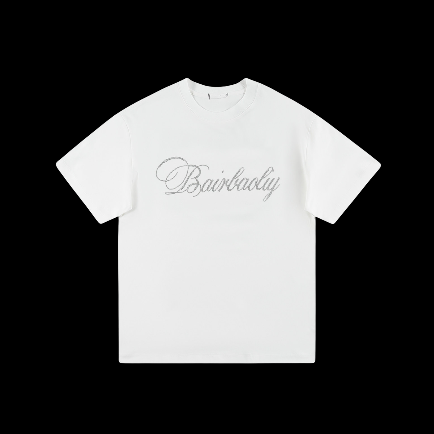 エンジェルウィング＆ローズ ラインストーン Tシャツ　dp1040