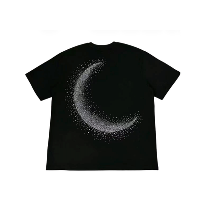 スターダスト・ルナ・フェイズ　ラインストーンTシャツ　dp1011