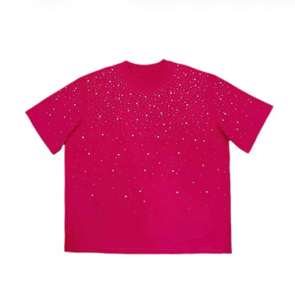 スターダスト・ラインストーン ヘビーウェイト プレミアムTシャツ　dp1001