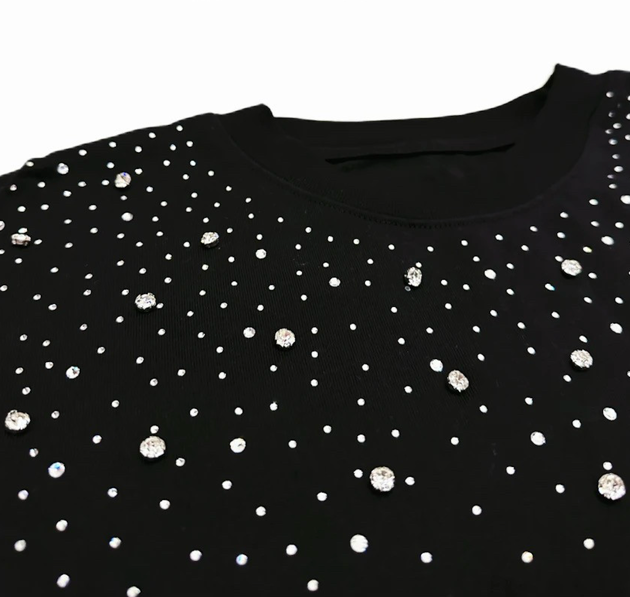 スターダスト・ラインストーン ヘビーウェイト プレミアムTシャツ　dp1001