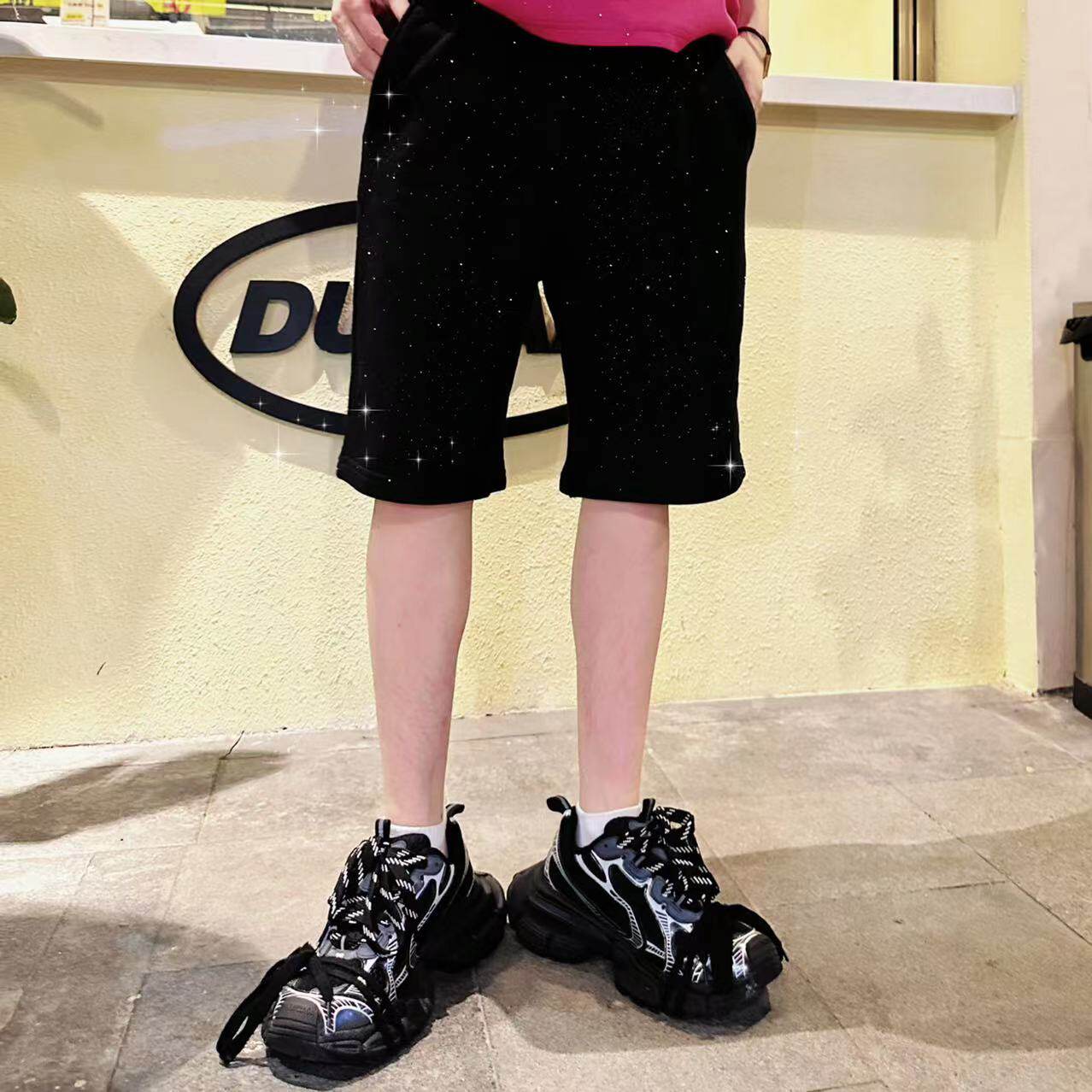 スターダスト・グラデーション ヘビーウェイト・スウェットショーツ　dp1019