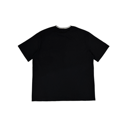 ラインストーンネックTシャツ dp1045