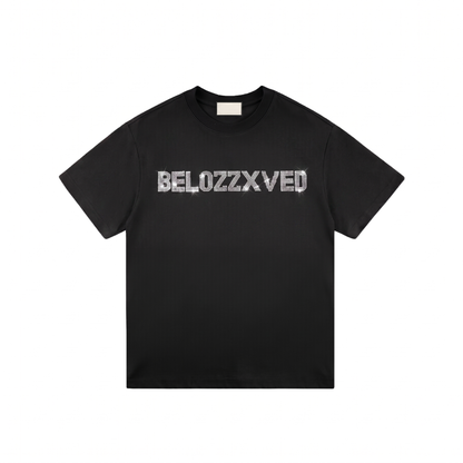 エンドレスハート ラインストーン ヘビーウェイト プレミアムTシャツ　dp1020